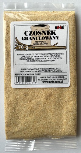 czosnek granulowany 70g