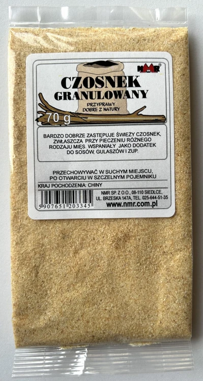 czosnek granulowany 70g